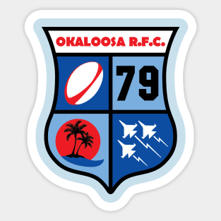 Okaloosa RFC TEST Sticker
